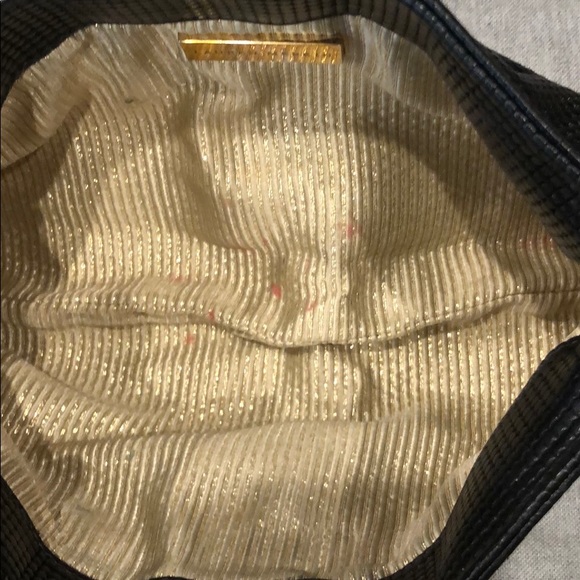 Lauren Merkin Black Pebble Leather clutch - Picture 9 of 9